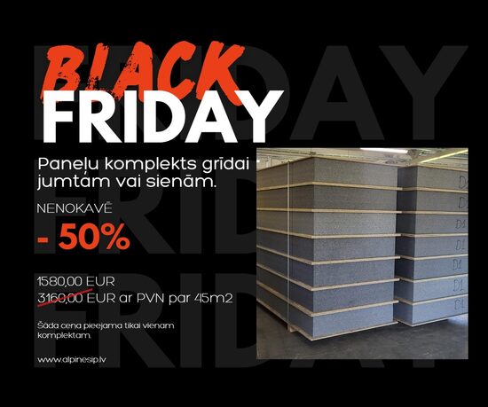 SIP paneļu komplekts - BLACK FRIDAY DEAL